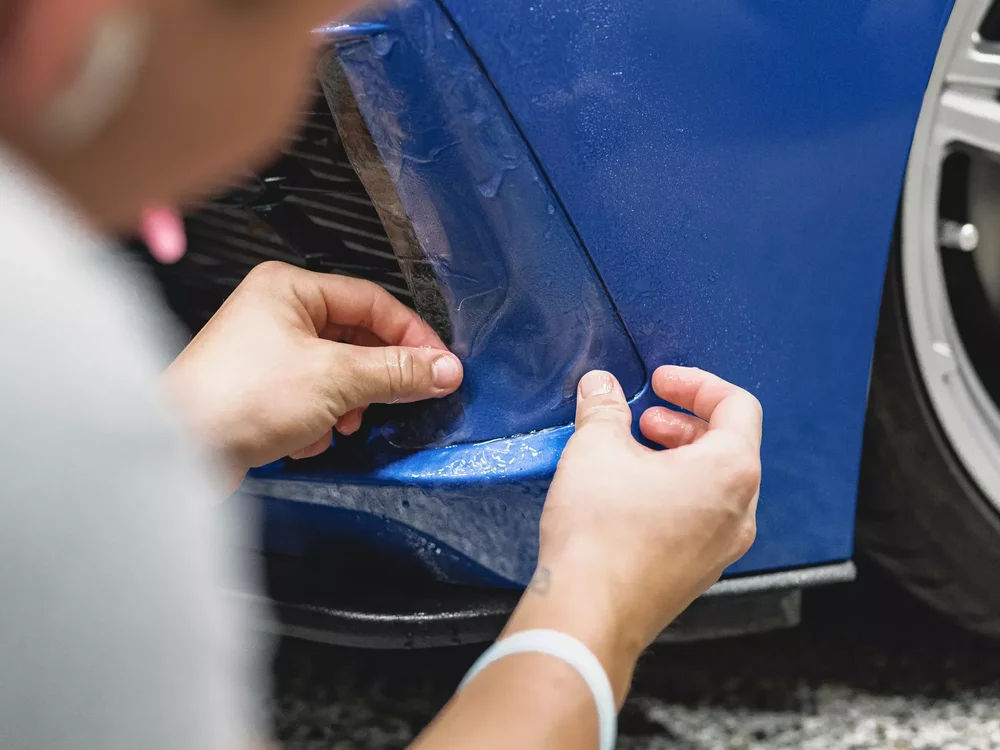 Paint protection film installation